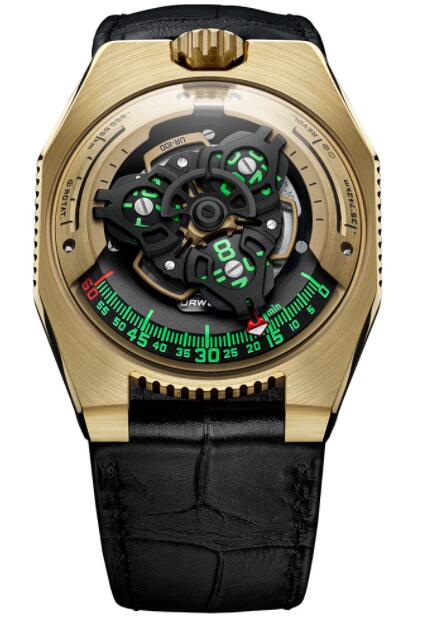 Urwerk 100 Watch Replica UR-100 GOLD